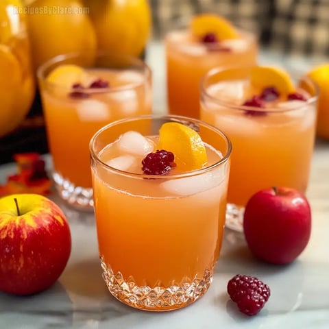 Festive Cranberry Orange Punch