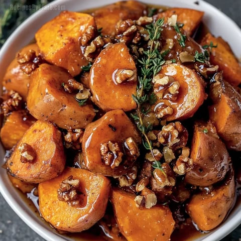 Maple Cinnamon Sweet Potatoes