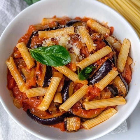 Savory Pasta alla Norma Dish