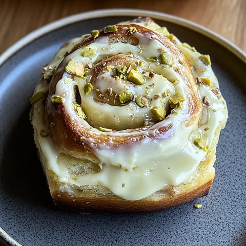 Easy Pistachio Cream Cinnamon Rolls